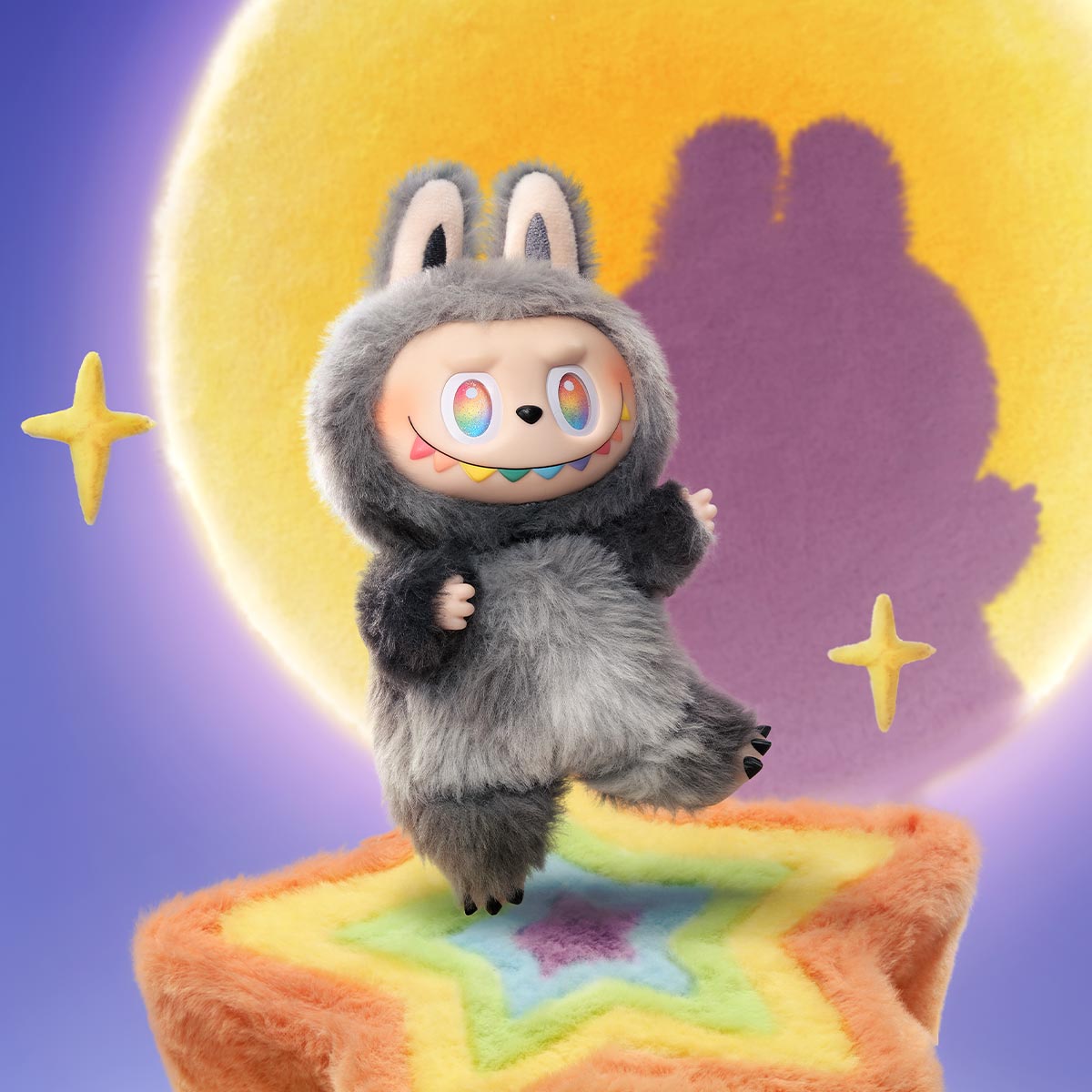 Pop Mart-The Monsters- Big Into Energy series- LABUBU plush pendant vinyl 1x Blind Box