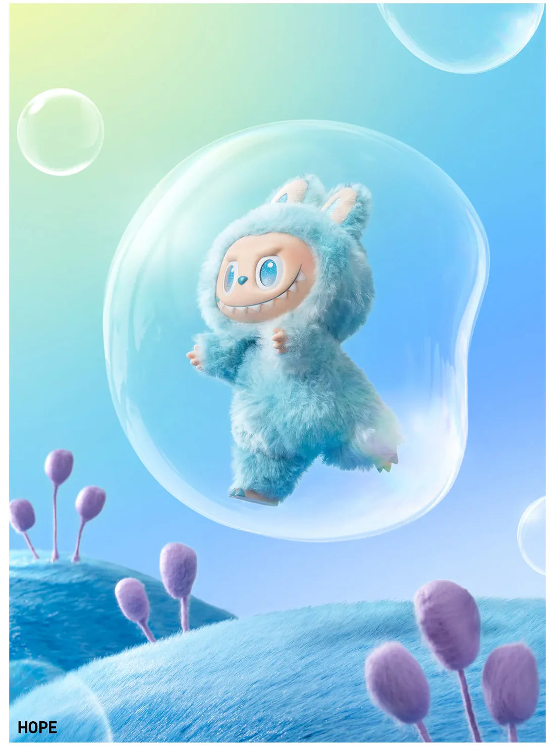 Pop Mart-The Monsters- Big Into Energy series- LABUBU plush pendant vinyl 1x Blind Box