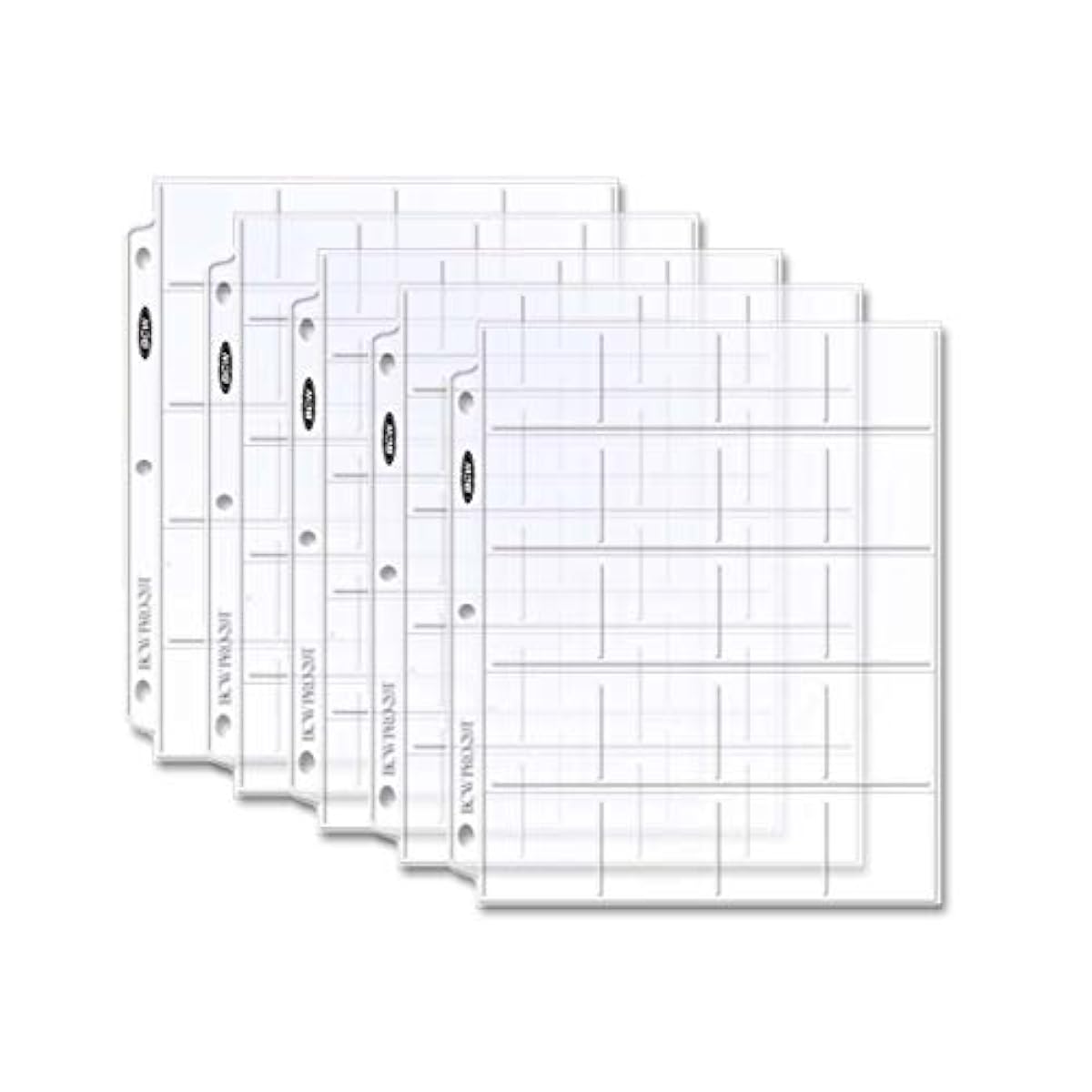 60 Premium Sheets x20-Pocket Coin Holder Sheets 1200 Total Pockets