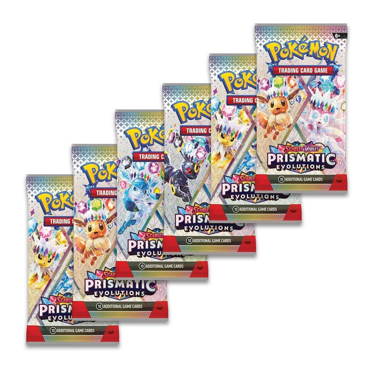 Pokémon Trading Card Game: Scarlet & Violet—Prismatic Evolutions Booster Bundle