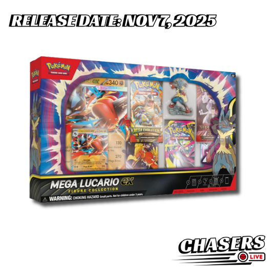 Pokémon TCG: Mega Lucario ex Figure Collection