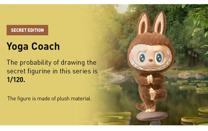 Pop Mart The Monsters Lazy Yoga Labubu Vinyl Blind Box