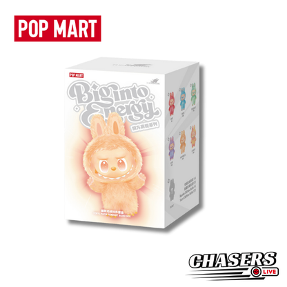 Pop Mart-The Monsters- Big Into Energy series- LABUBU plush pendant vinyl 1x Blind Box