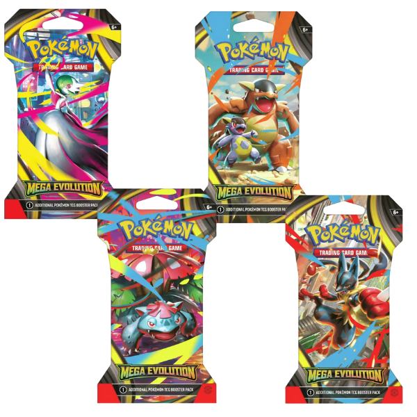 Pokémon Trading Card Game: Mega Evolution Sleeved Booster Pack