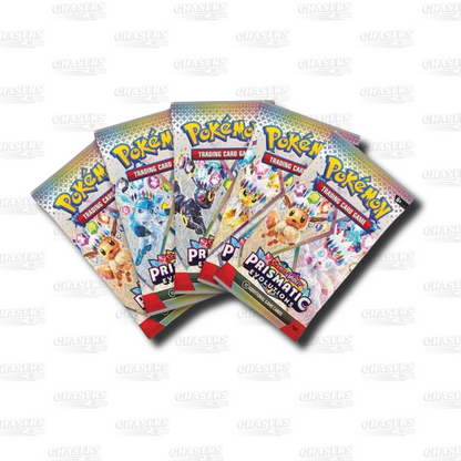 Pokemon Prismatic Evolutions- Accesory Pouch Collection Box