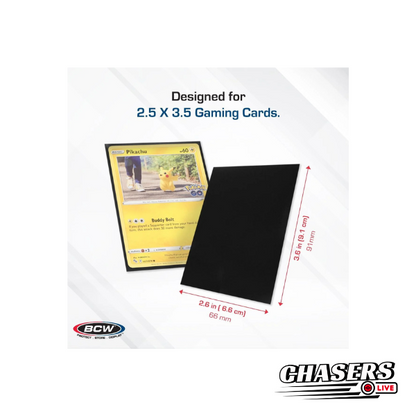 BCW Deck Guards Double-Matte Anti Glare (Color options)