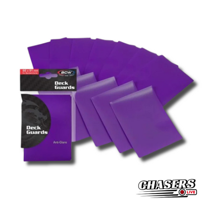 BCW Deck Guards Double-Matte Anti Glare (Color options)