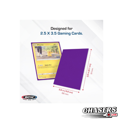 BCW Deck Guards Double-Matte Anti Glare (Color options)