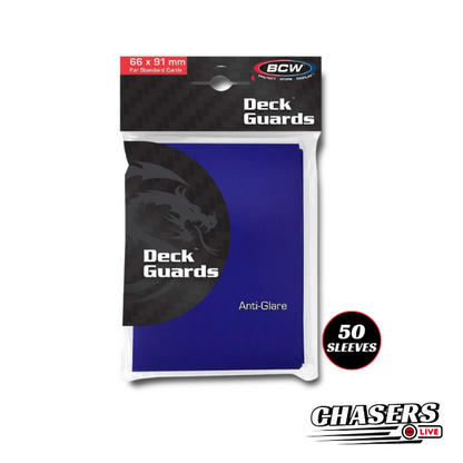 BCW Deck Guards Double-Matte Anti Glare (Color options)