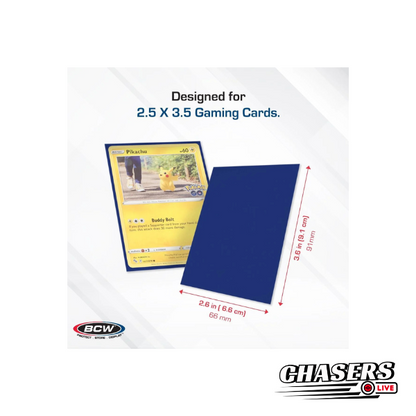 BCW Deck Guards Double-Matte Anti Glare (Color options)