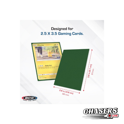 BCW Deck Guards Double-Matte Anti Glare (Color options)