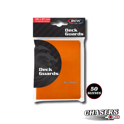 BCW Deck Guards Double-Matte Anti Glare (Color options)