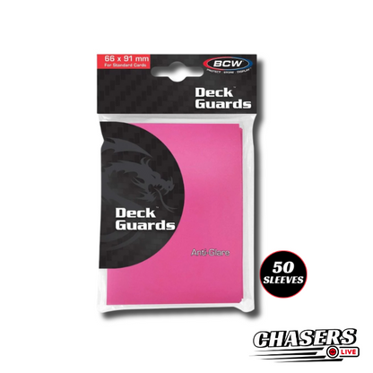 BCW Deck Guards Double-Matte Anti Glare (Color options)