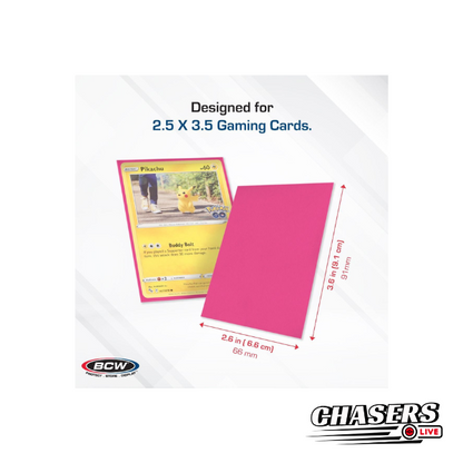 BCW Deck Guards Double-Matte Anti Glare (Color options)