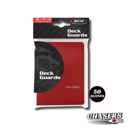 BCW Deck Guards Double-Matte Anti Glare (Color options)