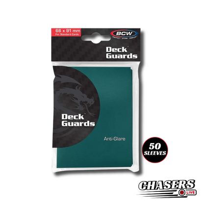 BCW Deck Guards Double-Matte Anti Glare (Color options)