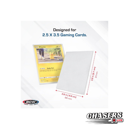 BCW Deck Guards Double-Matte Anti Glare (Color options)