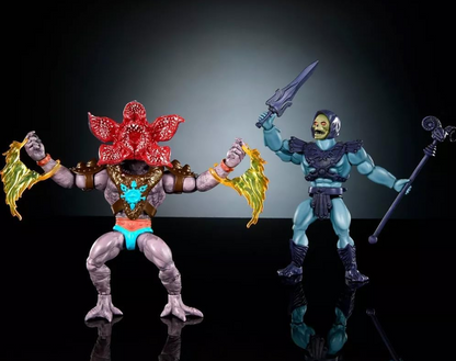 Masters of the Universe X Stranger Things Skeletor & Demogorgon Action Figure 2-Pack