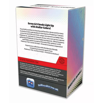 Pokémon Trading Card Game: Scarlet & Violet—Prismatic Evolutions Booster Bundle